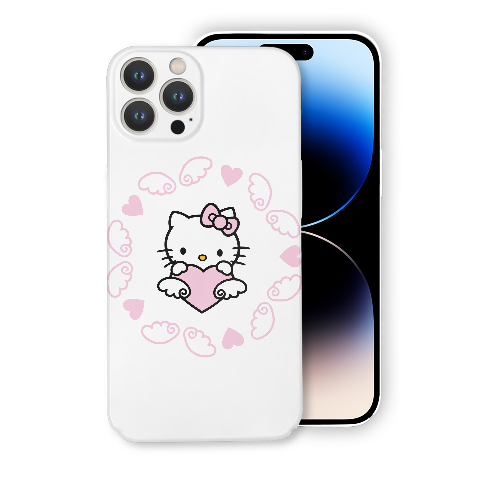 （画像用） Hello Kitty ハローキティ 【iPhone 14シリーズ対応】ハードケース